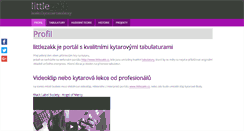 Desktop Screenshot of littlezakk.cz