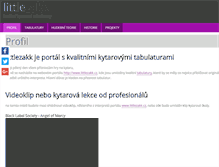 Tablet Screenshot of littlezakk.cz